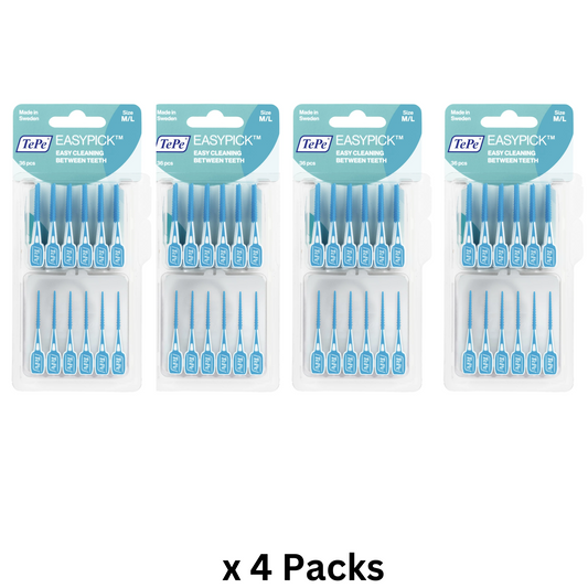 TePe EasyPick M/L 36's - Tooth Picks X 4 Packs