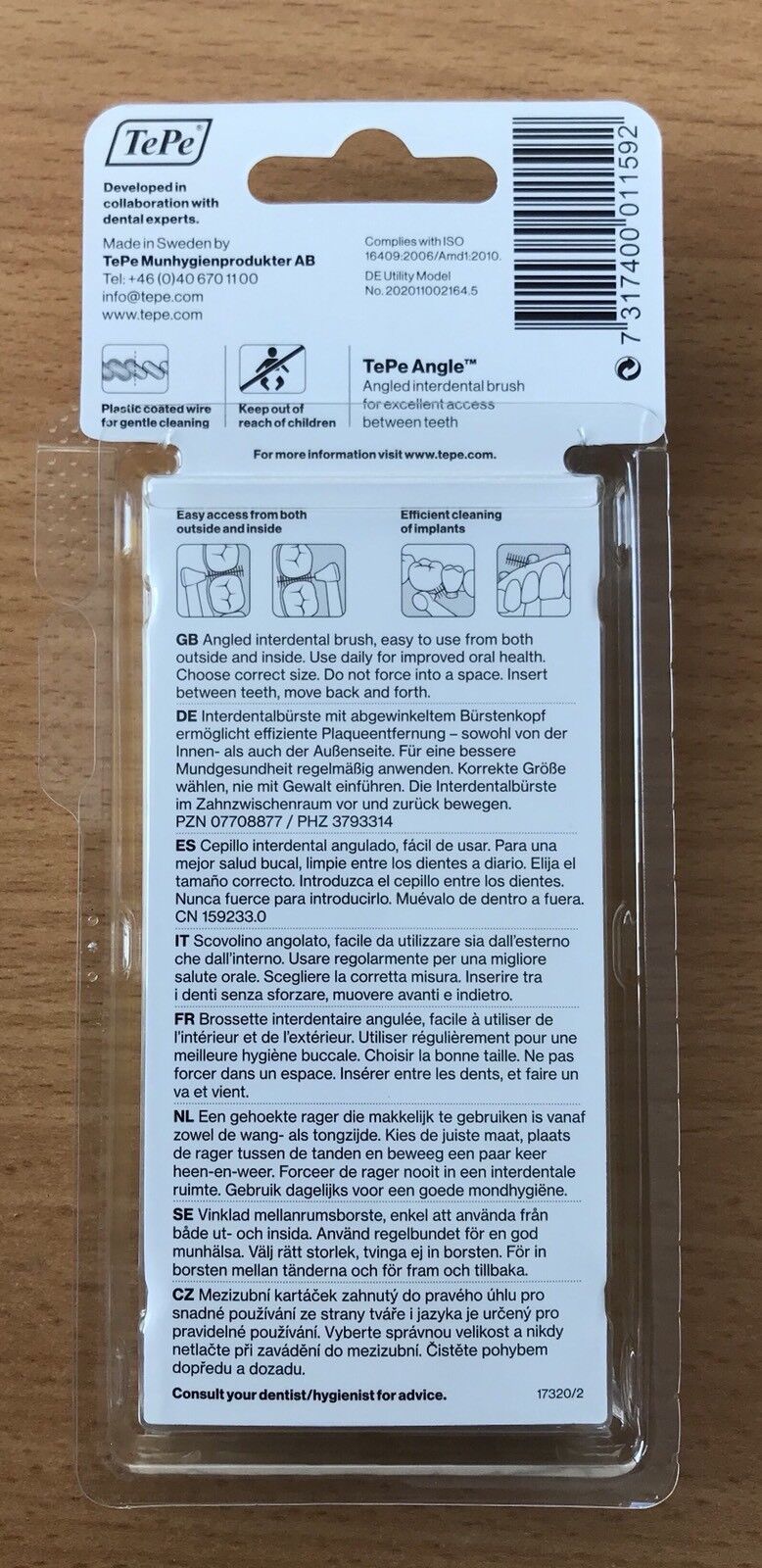 Tepe Interdental Angle Brush Mixed Pack x 2 Pack