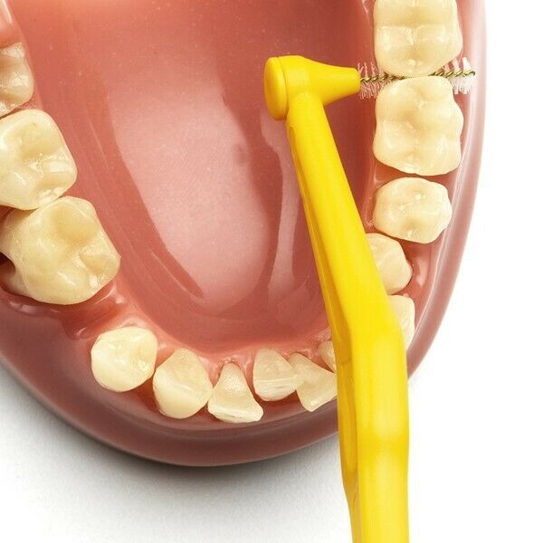 Tepe Interdental Angle Brush Yellow Size 4 x 4 Packs