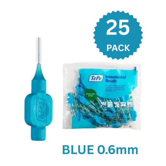 Tepe Interdental Brushes Size 3 BLUE x 1 Pack of 25