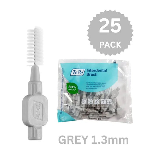 Tepe Interdental Brushes GREY Size 7  x 1 Pack of 25
