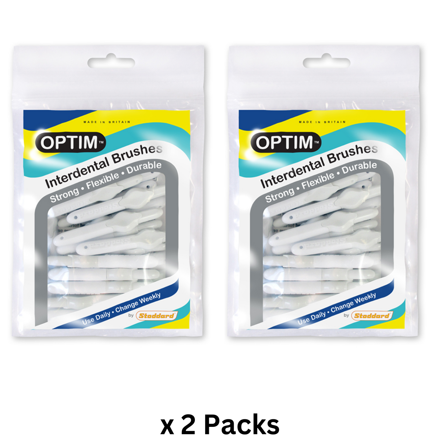 Stoddard Icon Optim Interdentals White Size 00 - 0.35mm x 2 Packets
