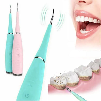 Portable Electric Sonic Dental Teeth Scaler Dental Calculus Stains Tartar Remover For Adult Teeth Cleaning and Whitening Tool