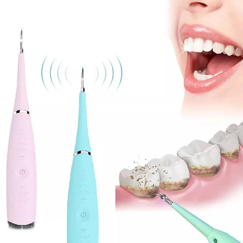Portable Electric Sonic Dental Teeth Scaler Dental Calculus Stains Tartar Remover For Adult Teeth Cleaning and Whitening Tool