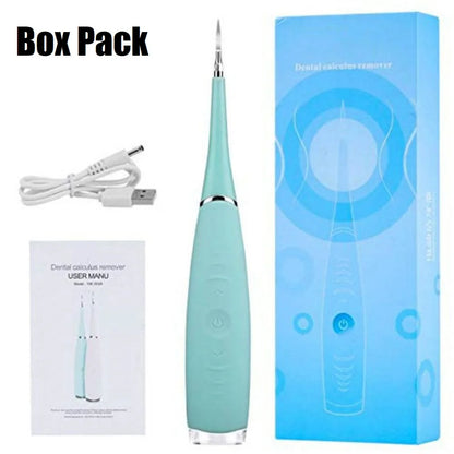 Portable Electric Sonic Dental Teeth Scaler Dental Calculus Stains Tartar Remover For Adult Teeth Cleaning and Whitening Tool