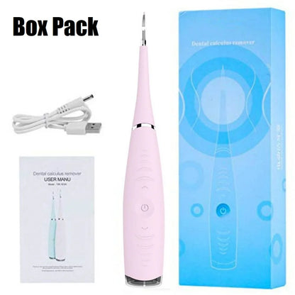Portable Electric Sonic Dental Teeth Scaler Dental Calculus Stains Tartar Remover For Adult Teeth Cleaning and Whitening Tool