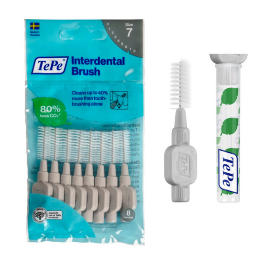 Tepe Interdental Brushes GREY Size 7 x 1 Pack