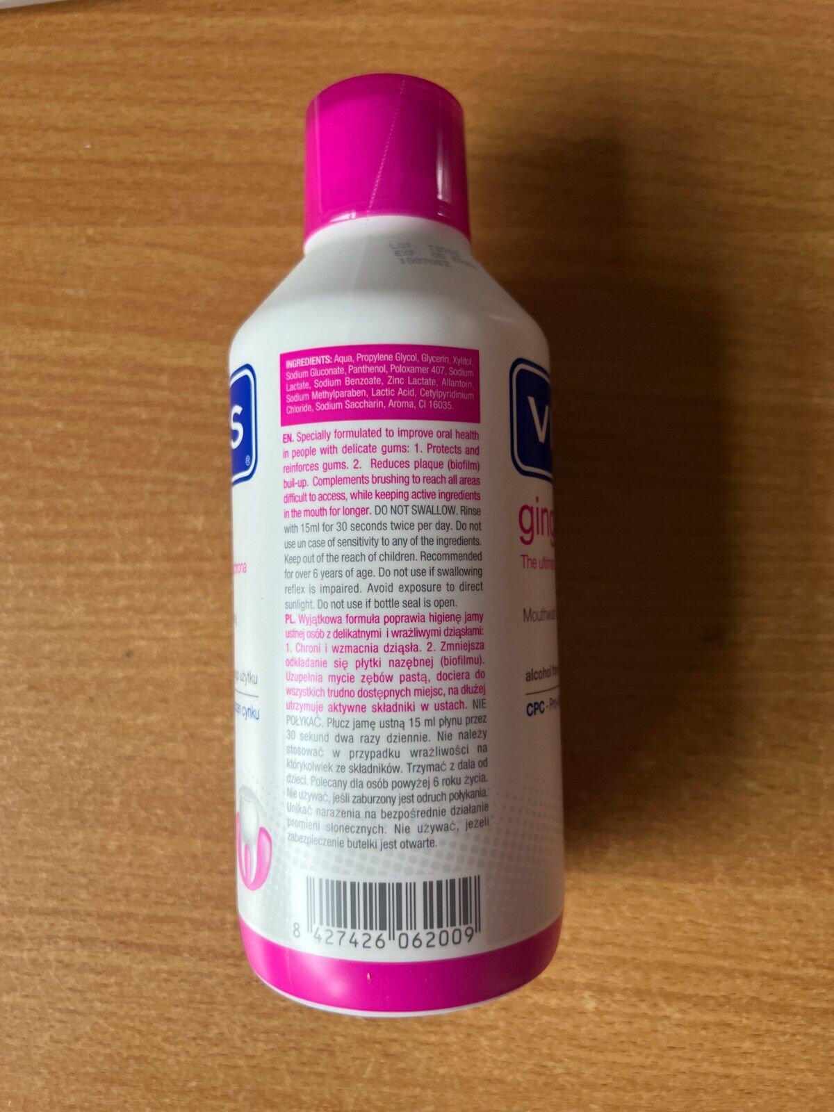 Vitis Gingival Mouthwash 500ml