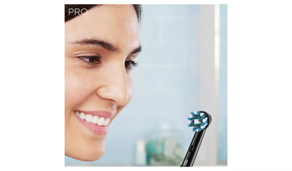 Oral-B Pro1 650 Rechargeable Electric Toothbrush Cross action