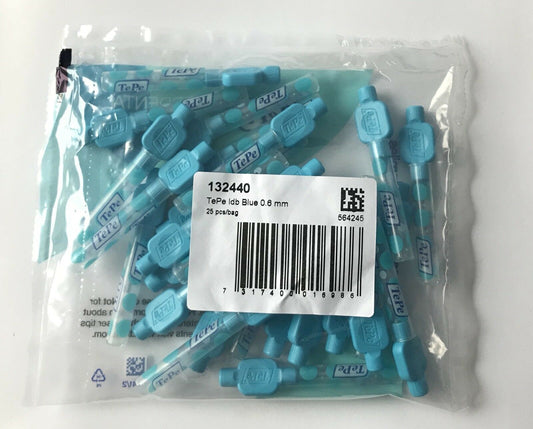 Tepe Interdental Brushes Size 3 BLUE x 1 Pack of 25