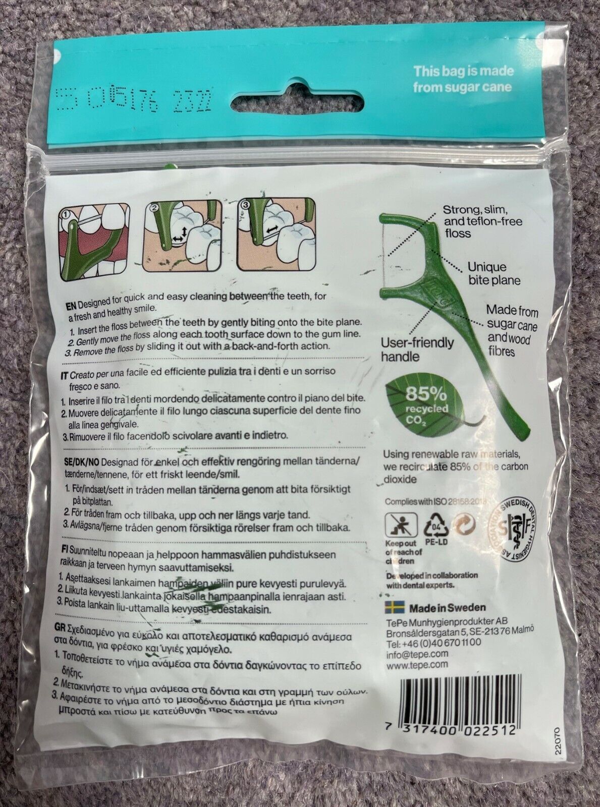 TePe Good Mini Flosser - 2 Packs Of 36