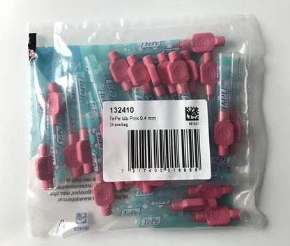 Tepe Interdental Brushes PINK Size 0  x 2 Packs of 25