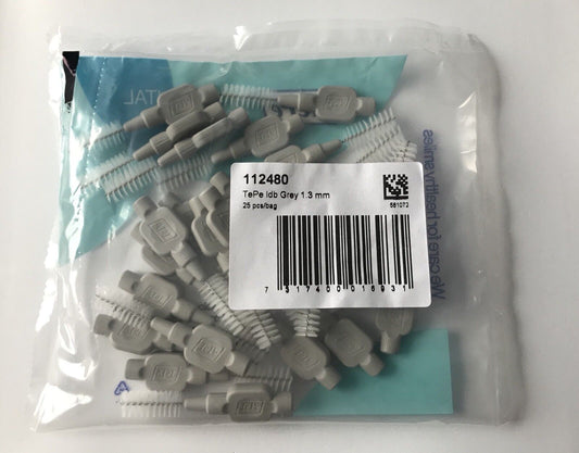 Tepe Interdental Brushes GREY Size 7  x 1 Pack of 25